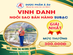 VINH DANH NGÔI SAO BÁN HÀNG SUBẠC XUẤT SẮC 